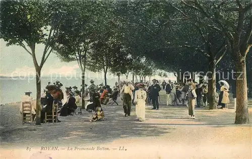 AK / Ansichtskarte Royan_Charente Maritime la Promenade Botton Royan Charente Maritime