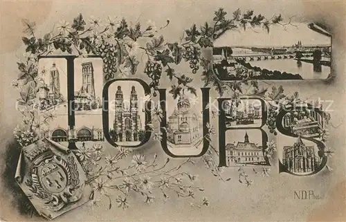 AK / Ansichtskarte Tours_Indre et Loire Vue d ensemble Tours Indre et Loire