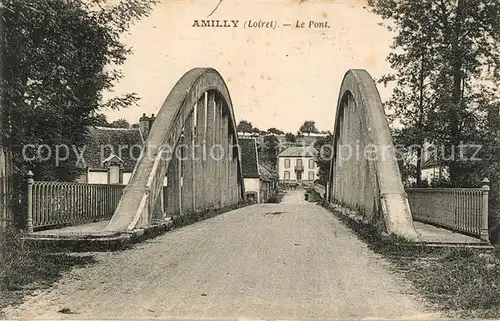 AK / Ansichtskarte Amilly_Loiret Le Pont Amilly Loiret