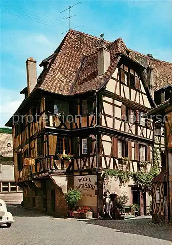 AK / Ansichtskarte Obernai_Bas_Rhin Maison Alsacienne Obernai_Bas_Rhin