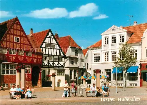 AK / Ansichtskarte Haderslev_Hadersleben Det smukke gamle torv Haderslev_Hadersleben