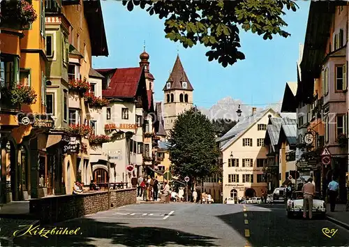 AK / Ansichtskarte Kitzbuehel_Tirol Stadtplatz Kitzbuehel Tirol