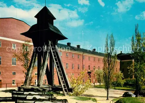 AK / Ansichtskarte Uppsala Gunillaklocken och Slottet Uppsala