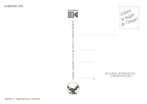 AK / Ansichtskarte Aubonne_VD Teilansichten Aubonne_VD