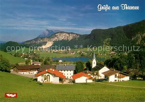 AK / Ansichtskarte Thiersee Panorama Thiersee