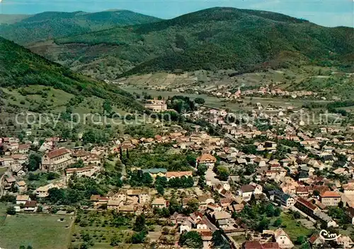 AK / Ansichtskarte Buhl_Guebwiller Vue densemble aerienne avec la Vallee Buhl_Guebwiller