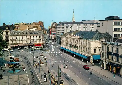 AK / Ansichtskarte Malmoe Gustav Adolfs torg och Soedergatan Malmoe