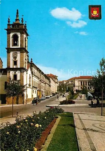 AK / Ansichtskarte Vila_Real La Seo Cathedral and Carvalho Araujo Avenue Vila_Real