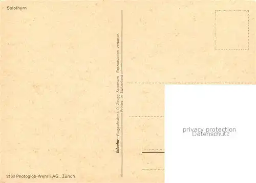 AK / Ansichtskarte Solothurn Fliegeraufnahme Solothurn
