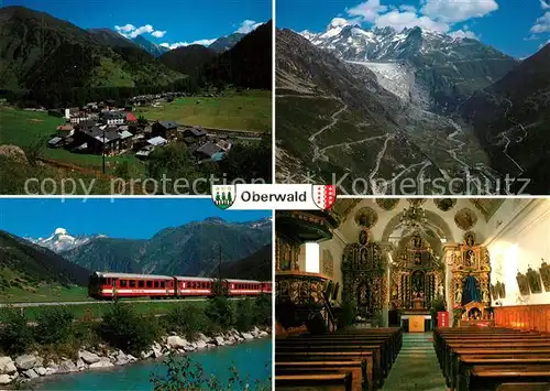 AK / Ansichtskarte Oberwald_VS am Grimsel und Furkapass Oberwald VS