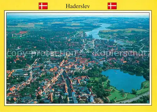AK / Ansichtskarte Haderslev_Hadersleben Fliegeraufnahme Haderslev_Hadersleben