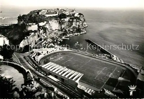 AK / Ansichtskarte Monaco Le Rocher Stade Louis II Monaco