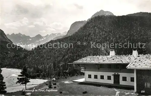 AK / Ansichtskarte Hinterriss_Tirol Jagdhaus Hinterriss Tirol