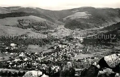 AK / Ansichtskarte Metzeral_Haut_Rhin Vue densemble avec Sondernach Metzeral_Haut_Rhin