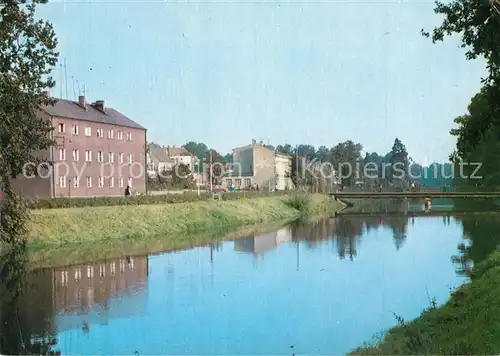 AK / Ansichtskarte Zagan Nad rzeka Bobr Zagan