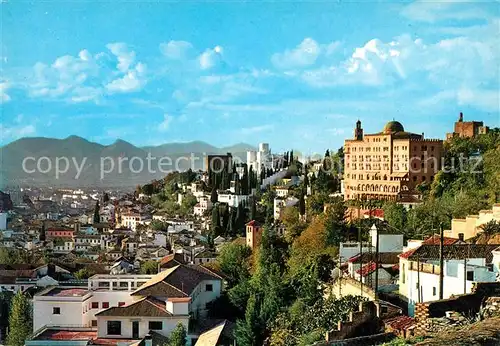 AK / Ansichtskarte Granada Vista de Alhambra y Ciudad Granada