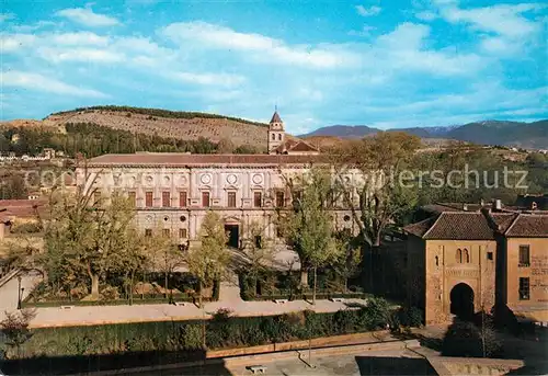AK / Ansichtskarte Granada Alhambra Fachada Palacio de Carlos V Granada