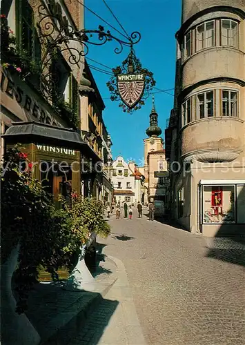 AK / Ansichtskarte Gmunden_Salzkammergut Kirchengasse Gmunden Salzkammergut