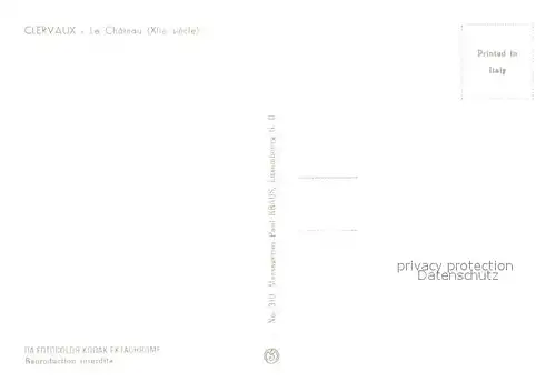 AK / Ansichtskarte Clervaux Le Chateau Clervaux