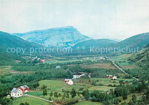 AK / Ansichtskarte Norwegen_Norge Fra Bonaa Nordland Panorama Norwegen Norge