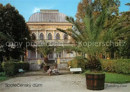 AK / Ansichtskarte Frantiskovy_Lazne Spolecensky dum Frantiskovy_Lazne