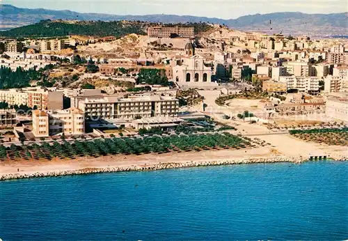 AK / Ansichtskarte Cagliari Hotel Mediterraneo e Basilica di NS di Bonaria Cagliari