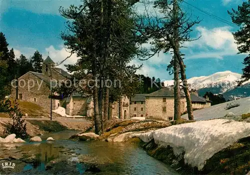 AK / Ansichtskarte Font Romeu Odeillo Via Ermitage antique pelerinage La Chapelle berceau de la station renferme Font Romeu Odeillo Via