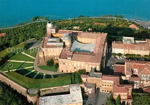 AK / Ansichtskarte Castelgandolfo Gaerten und Paepstlicher Sitz Fliegeraufnahme Castelgandolfo