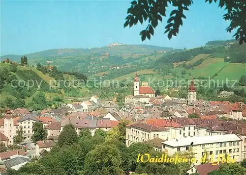 AK / Ansichtskarte Waidhofen_Ybbs mit Sonntagsberg Waidhofen Ybbs