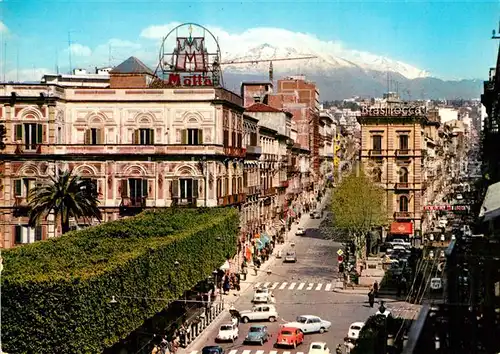 AK / Ansichtskarte Catania Via Etnea Catania