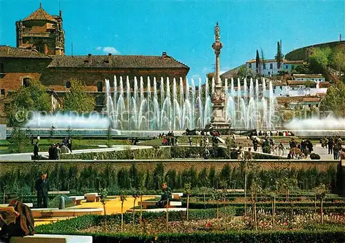 AK / Ansichtskarte Granada Fuente Monumental del Triunfo Granada