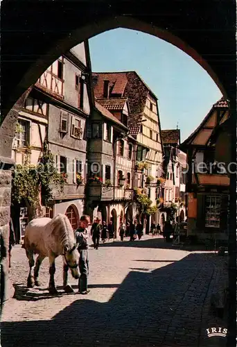 AK / Ansichtskarte Riquewihr_Haut_Rhin Grand Rue vue du Dolder Riquewihr_Haut_Rhin