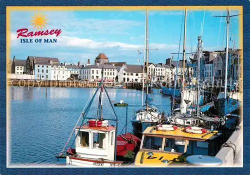 AK / Ansichtskarte Ramsey_Isle_of_Man The Harbour Ramsey_Isle_of_Man