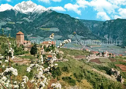 AK / Ansichtskarte Dorf_Tirol Schloss und Dorf Dorf_Tirol