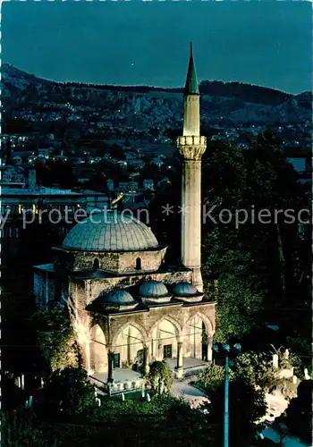 AK / Ansichtskarte Sarajevo Moschee Sarajevo