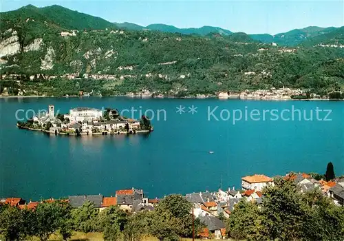 AK / Ansichtskarte Isola_San_Giulio Lago d Orta Isola_San_Giulio