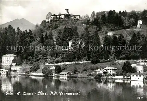 AK / Ansichtskarte Orta_San_Giulio S Monte Chiesa PP Francescani Orta_San_Giulio