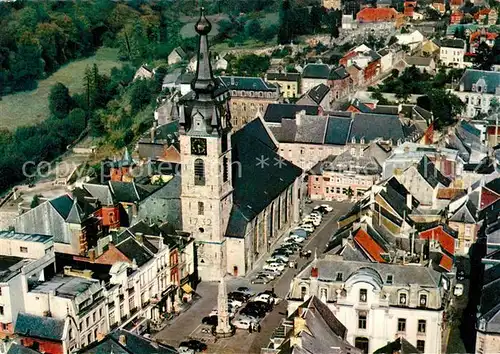AK / Ansichtskarte Chimay Vue aerienne sur la grande Place Chimay
