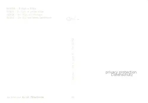 AK / Ansichtskarte Genua Der Rigi und kleine Landhaeuser Genua