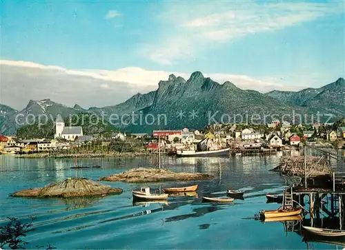 AK / Ansichtskarte Norge_Norwegen View of the harbour Norge Norwegen
