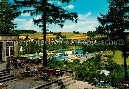 AK / Ansichtskarte Valkenburg Panorama vanaf het Rotspark met Gezicht op Bad Valkenburg