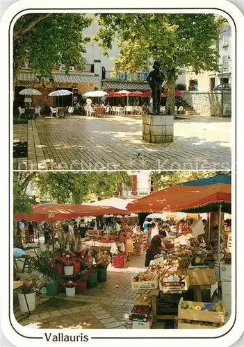 AK / Ansichtskarte Vallauris La Place au mouton Le Marche Vallauris