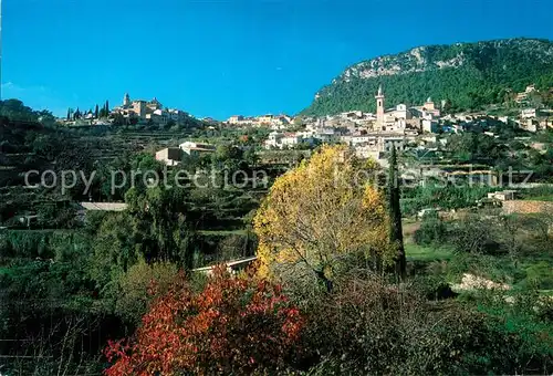 AK / Ansichtskarte Valldemossa_Mallorca Panorama Valldemossa Mallorca