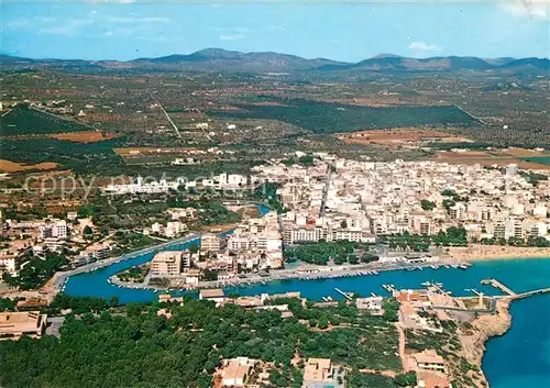 AK / Ansichtskarte Porto_Cristo_Mallorca Fliegeraufnahme Porto_Cristo_Mallorca