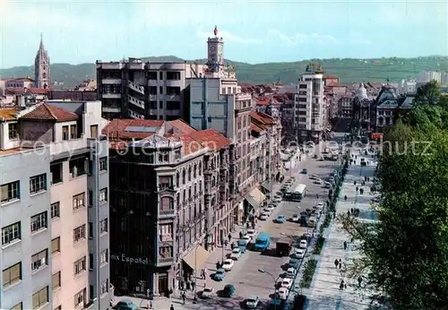 AK / Ansichtskarte Oviedo_Asturias Calle Uria Oviedo_Asturias