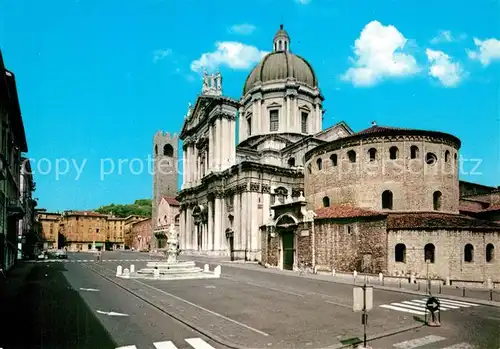 AK / Ansichtskarte Brescia Piazza del Duomo Brescia