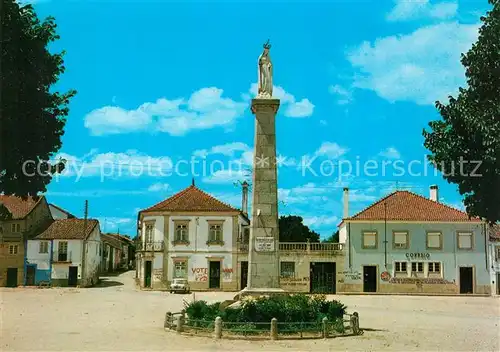 AK / Ansichtskarte Alcains Largo de Santo Antonio e Monumento ao Coracao de Maria 