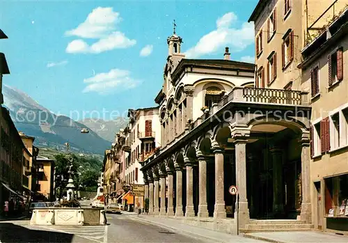 AK / Ansichtskarte Sion_VS Rue du Grand Pont et la Grenette Sion_VS