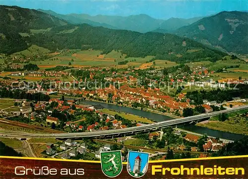 AK / Ansichtskarte Frohnleiten Fliegeraufnahme Frohnleiten