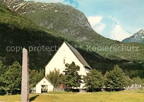 AK / Ansichtskarte Kinsarvik Kirke Kinsarvik